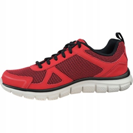 Skechers Track-Bucolo M 52630-RDBK Chaussures rouge 1 Skechers Track-Bucolo M 52630-RDBK Chaussures rouge 1