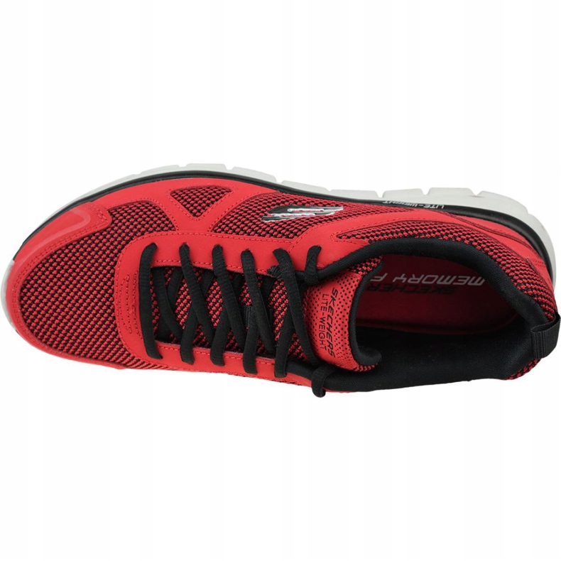 Skechers Track-Bucolo M 52630-RDBK Chaussures rouge 2 Skechers Track-Bucolo M 52630-RDBK Chaussures rouge 2