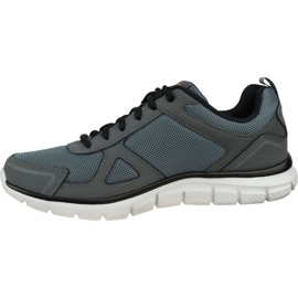 Skechers Track-Scloric M 52631-CCBK gris 1