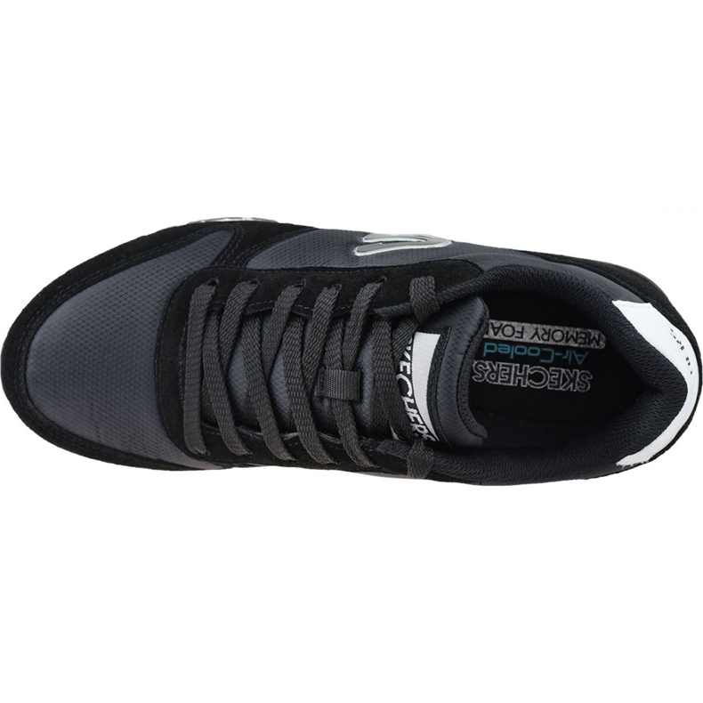 Chaussures Skechers Sunlite-Waltan M 52384-BLK le noir bleu 2 Chaussures Skechers Sunlite-Waltan M 52384-BLK le noir bleu 2