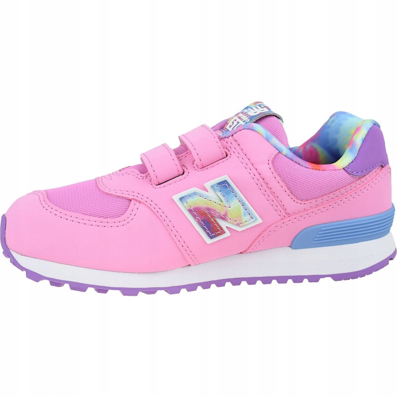 Chaussures New Balance Jr YV574TDP bleu rose 1