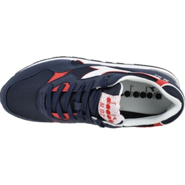 Chaussures Diadora N.92 M 101-173169-01-C2074 bleu marine gris 2