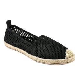 Baskets noires à lacets JX55P 1