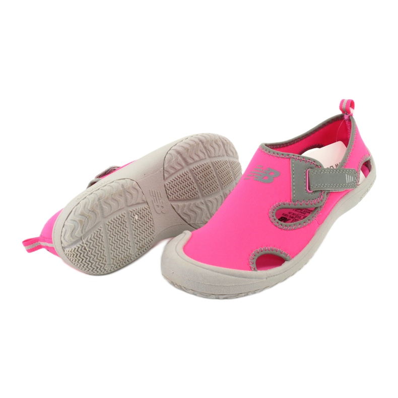 Sandales New Balance Sandal K K2013PKG noir rouge rose gris 3