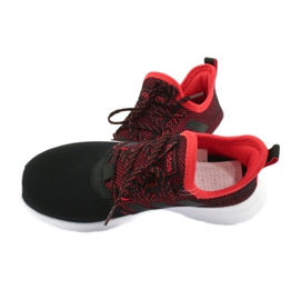 Chaussures Adidas Lite Racer Rbn Jr F36783 noir rouge 5