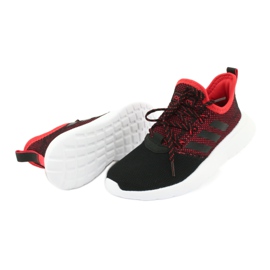 Chaussures Adidas Lite Racer Rbn Jr F36783 le noir rouge 4