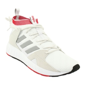 Chaussures Adidas Questarstrike Mid M G25775 blanche rouge gris 1