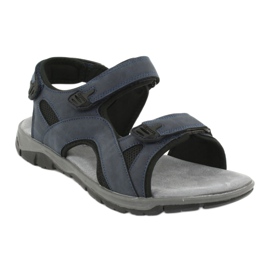 American Club XD03 / 20 sandales de sport noir bleu marine 1