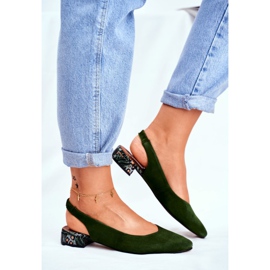 Escarpins Femme Cuir Slip-on Maciejka Miami Vert 04482-09 2