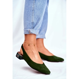 Escarpins Femme Cuir Slip-on Maciejka Miami Vert 04482-09 1