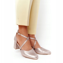 Escarpins Femme Maciejka Cuir Doré 04070-25 d'or 2 Escarpins Femme Maciejka Cuir Doré 04070-25 d'or 2