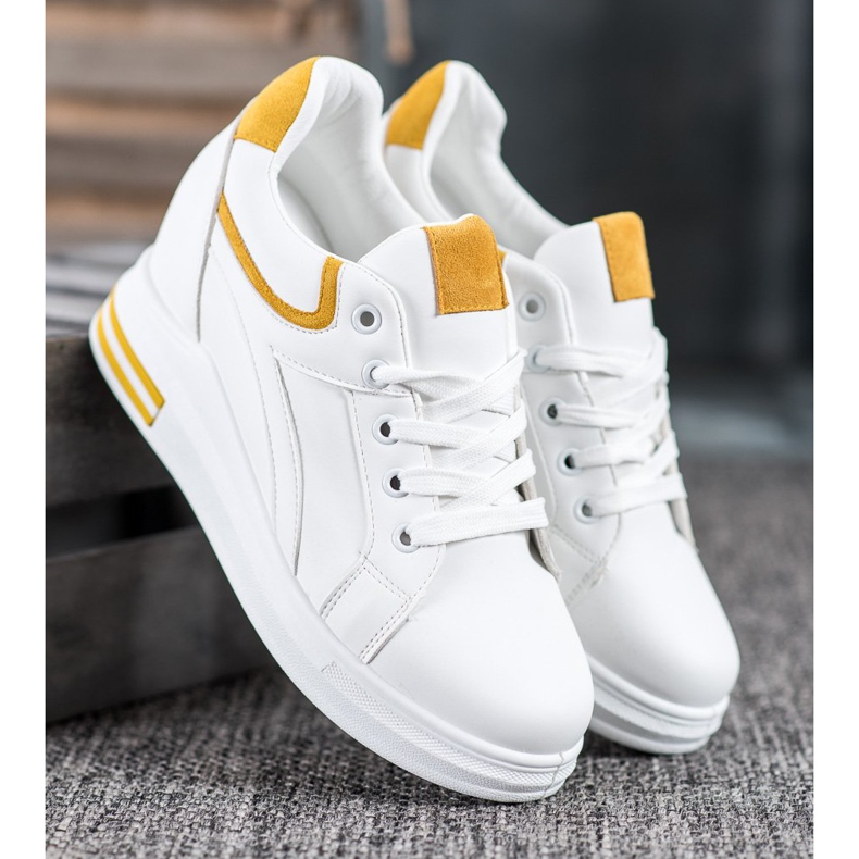 Lovery Espadrilles de coin blanche 2 Lovery Espadrilles de coin blanche 2