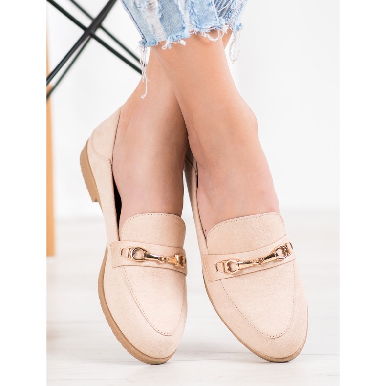 SHELOVET Seigneurs du daim beige 1