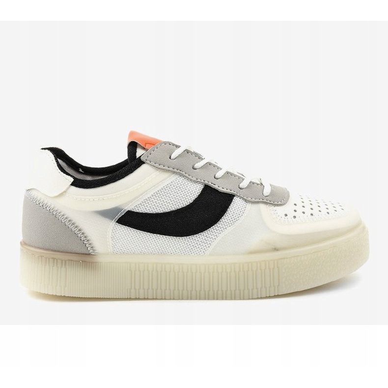 Chaussures de sport blanches baskets LA51P multicolore 2 Chaussures de sport blanches baskets LA51P multicolore 2