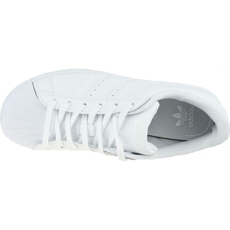 Chaussures Adidas Superstar K EF5395 blanc 2