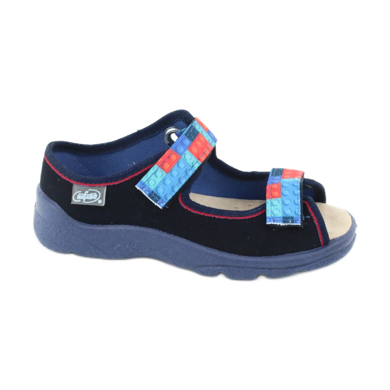 Chaussures enfant Befado 869X140 rouge bleu marin bleu 1