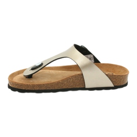 Chaussons médicaux BIOX Gerona or doré 1