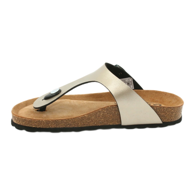 Chaussons médicaux BIOX Gerona or doré 1