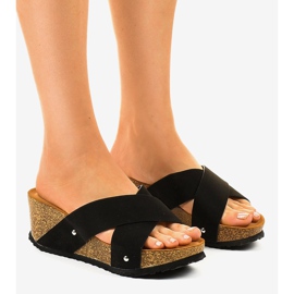 Chaussons GU53 noirs sur le coin 1