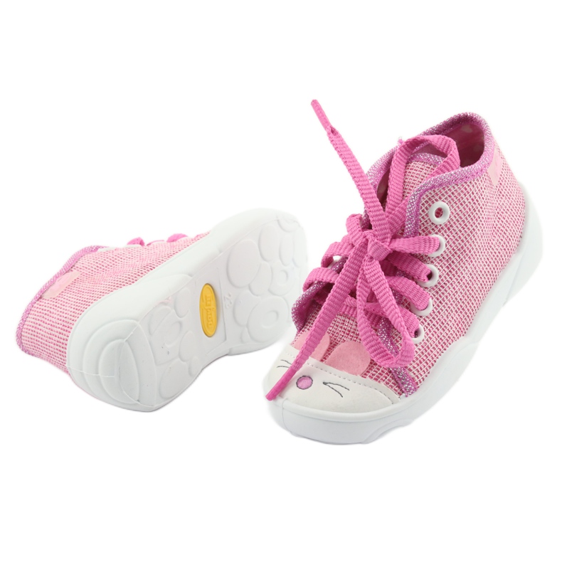 Chaussures pour enfants Befado 218P060 rose 5 Chaussures pour enfants Befado 218P060 rose 5