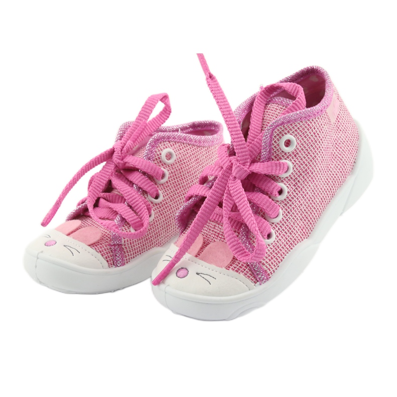 Chaussures pour enfants Befado 218P060 rose 3 Chaussures pour enfants Befado 218P060 rose 3