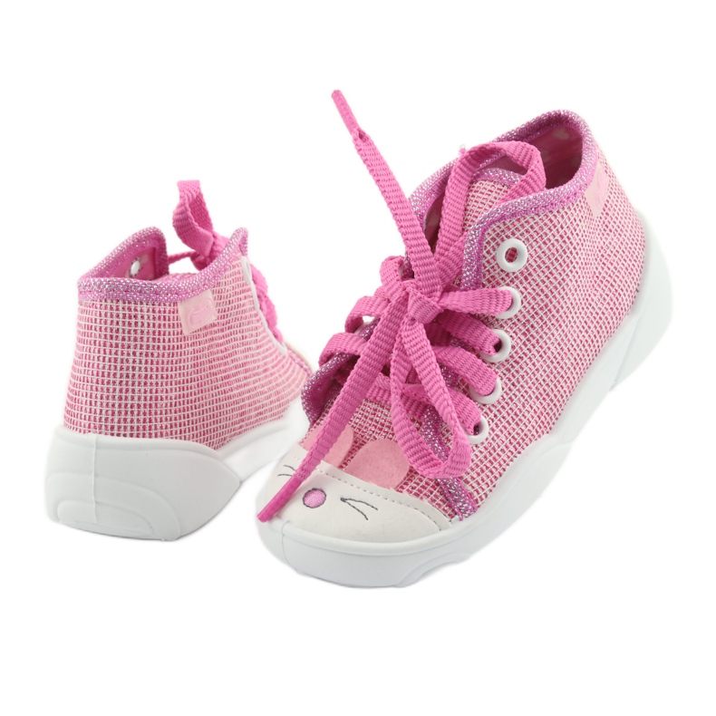 Chaussures pour enfants Befado 218P060 rose 4 Chaussures pour enfants Befado 218P060 rose 4