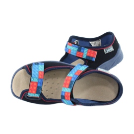 Chaussures enfant Befado 869X140 bleu marine 4