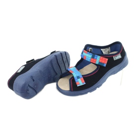 Chaussures enfant Befado 869X140 bleu marine 3
