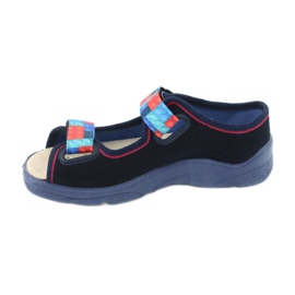 Chaussures enfant Befado 869X140 bleu marine 1