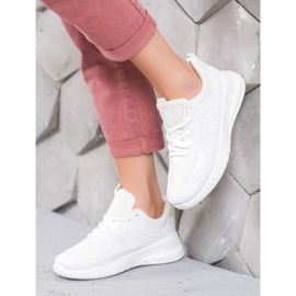 SHELOVET Baskets de sport blanc 2