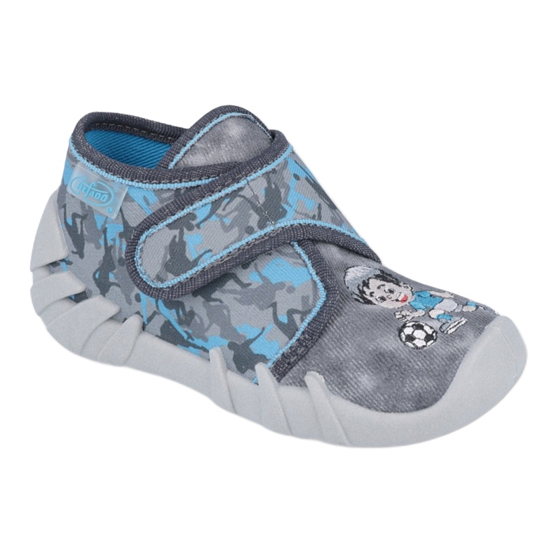 Chaussures enfant Befado 523P014 bleu gris 1 Chaussures enfant Befado 523P014 bleu gris 1