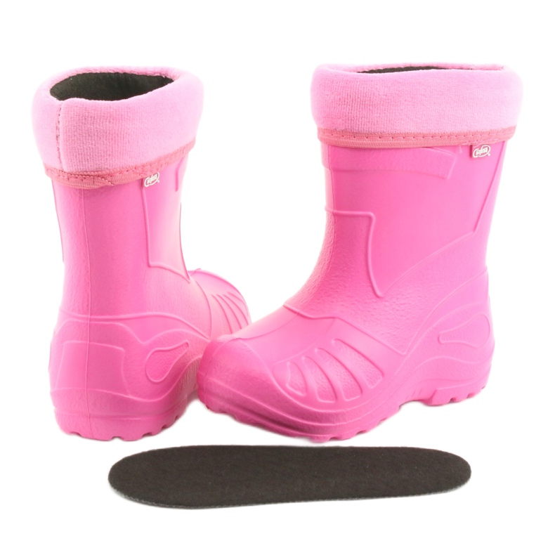 Chaussures pour enfants Befado Galoshes rose 162y101 4