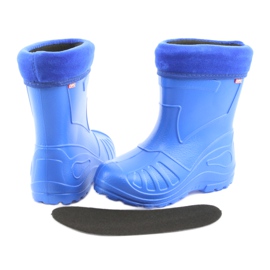 Bottes de pluie pour enfants Befado 162P105 bleu 4