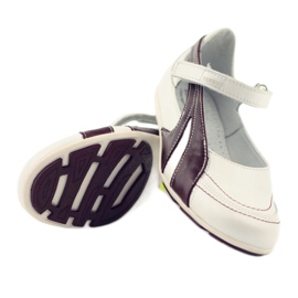 Ren But Ballerines en cuir Ren-But en solde blanc multicolore 4
