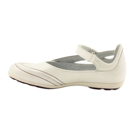 Ren But Ballerines en cuir Ren-But en solde blanc multicolore 3
