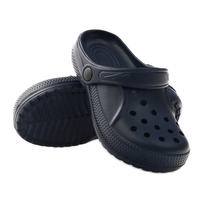 Pantoufles Grenade Befado 159Y003 bleu marin 4