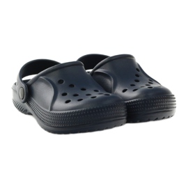 Pantoufles Grenade Befado 159Y003 bleu marin 5