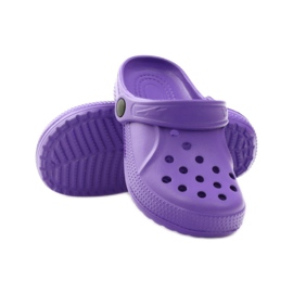Befado Crocs chaussures pantoufles pour enfants 159Y002 violet 3