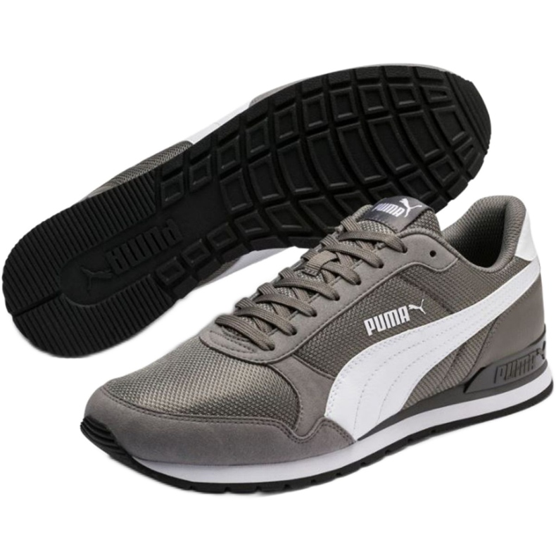 Puma St Runner v2 Mesh M 366811 06 gris 3