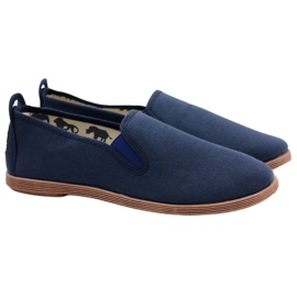 LIBRAPOP Espadrilles Livo Homme Textile Bleu Marine 1