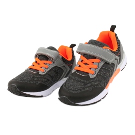 NEWS Chaussures de sport velcro 20DZ55-1777 le noir 2