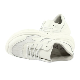 Filippo DP1410 / 20 Chaussures de sport blanches pour femmes 4