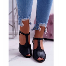 Sandales Cuir Femme Maciejka Noir 04117 le noir 2
