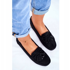 EVE Mocassins Femme Daim 20PB35-2003 Noir Donna Mia 1