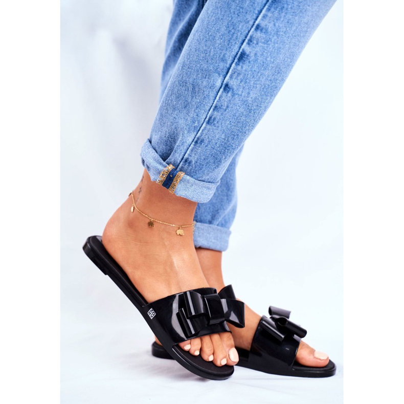 Chaussons Femme Caoutchouc Parfumé ZAXY Noir FF285014 1
