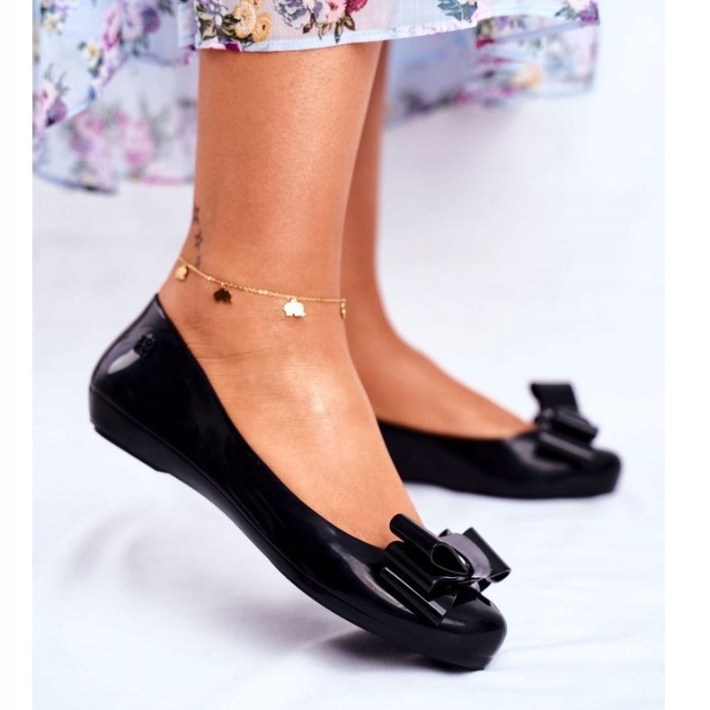 Ballerines En Caoutchouc Parfumées Femme ZAXY Noir FF285057 1