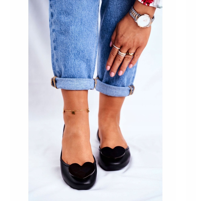 Ballerines En Caoutchouc Parfumées Femme ZAXY Noir FF285050 1