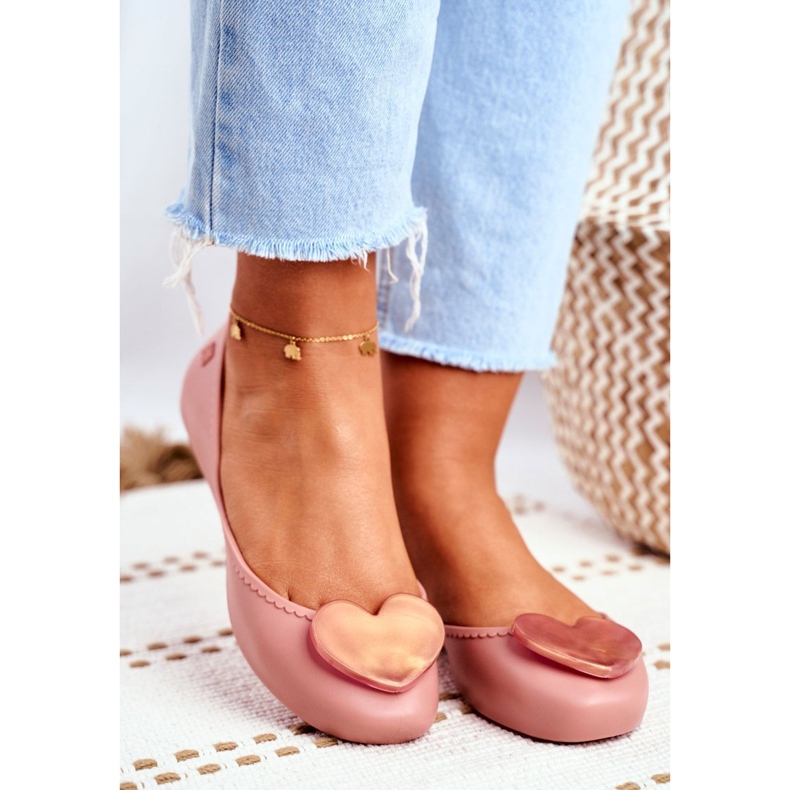 Ballerines En Caoutchouc Parfumées Femme ZAXY Rose FF285052 1