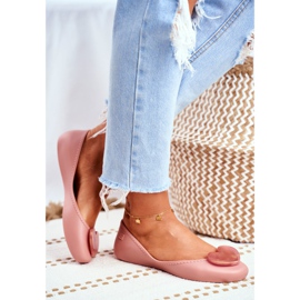 Ballerines En Caoutchouc Parfumées Femme ZAXY Rose FF285052 2