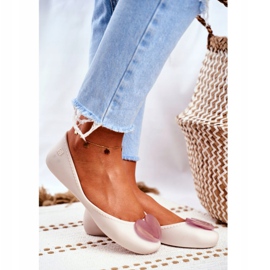 Ballerines Caoutchouc Parfumées Femme ZAXY Beige FF285051 2